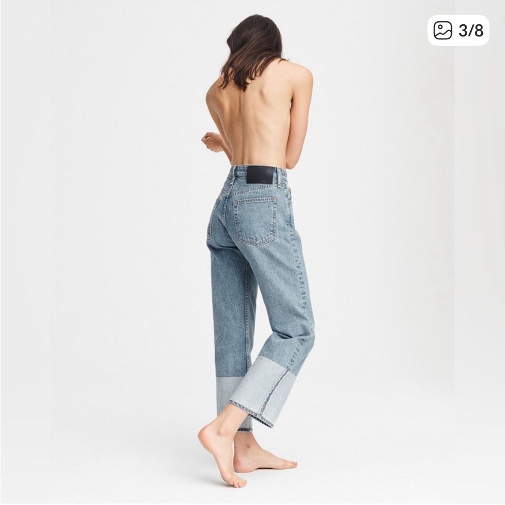 Rag & Bone Maya High-Rise Straight - Del Ray